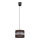 Luster na sajli CORAL 1xE27/60W/230V pr. 20 cm braon