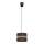 Luster na sajli CORAL 1xE27/60W/230V pr. 20 cm braon