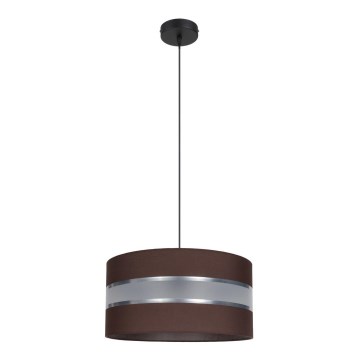 Luster na sajli CORAL 1xE27/60W/230V pr. 40 cm braon