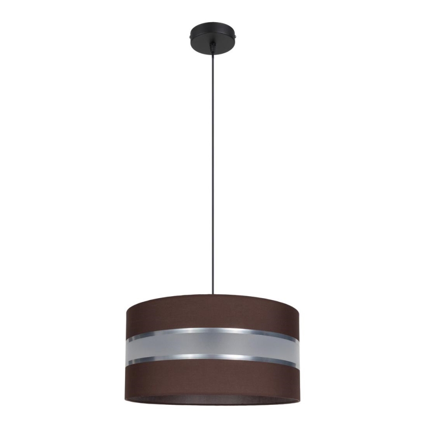 Luster na sajli CORAL 1xE27/60W/230V pr. 40 cm braon