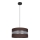 Luster na sajli CORAL 1xE27/60W/230V pr. 40 cm braon