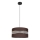 Luster na sajli CORAL 1xE27/60W/230V pr. 40 cm braon