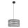 Luster na sajli CORAL 1xE27/60W/230V pr. 40 cm sivo