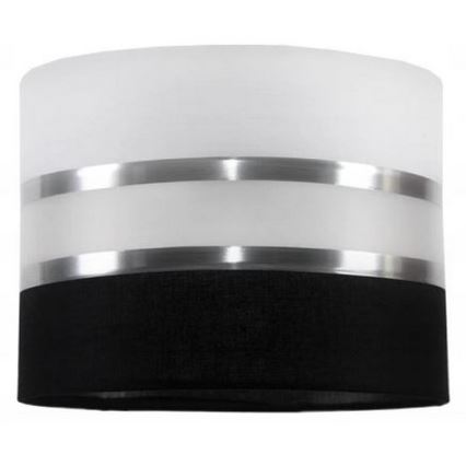 Luster na sajli CORAL 2xE27/60W/230V crno-bela