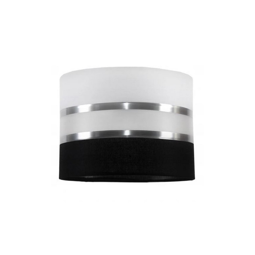 Luster na sajli CORAL 3xE27/60W/230V crno-bela