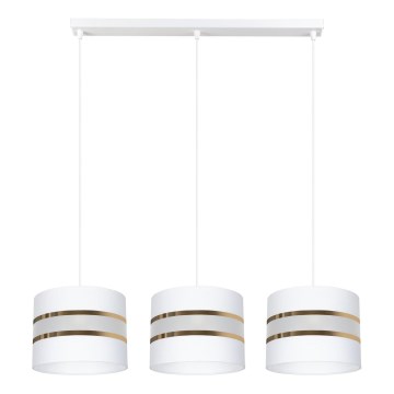 Luster na sajli CORAL 3xE27/60W/230V