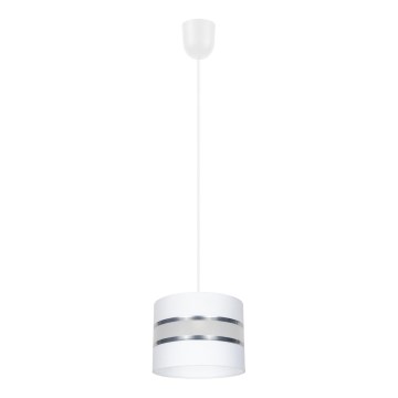 Luster na sajli CORAL S 1xE27/60W/230V bela
