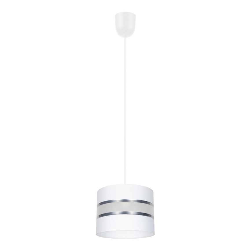 Luster na sajli CORAL S 1xE27/60W/230V bela