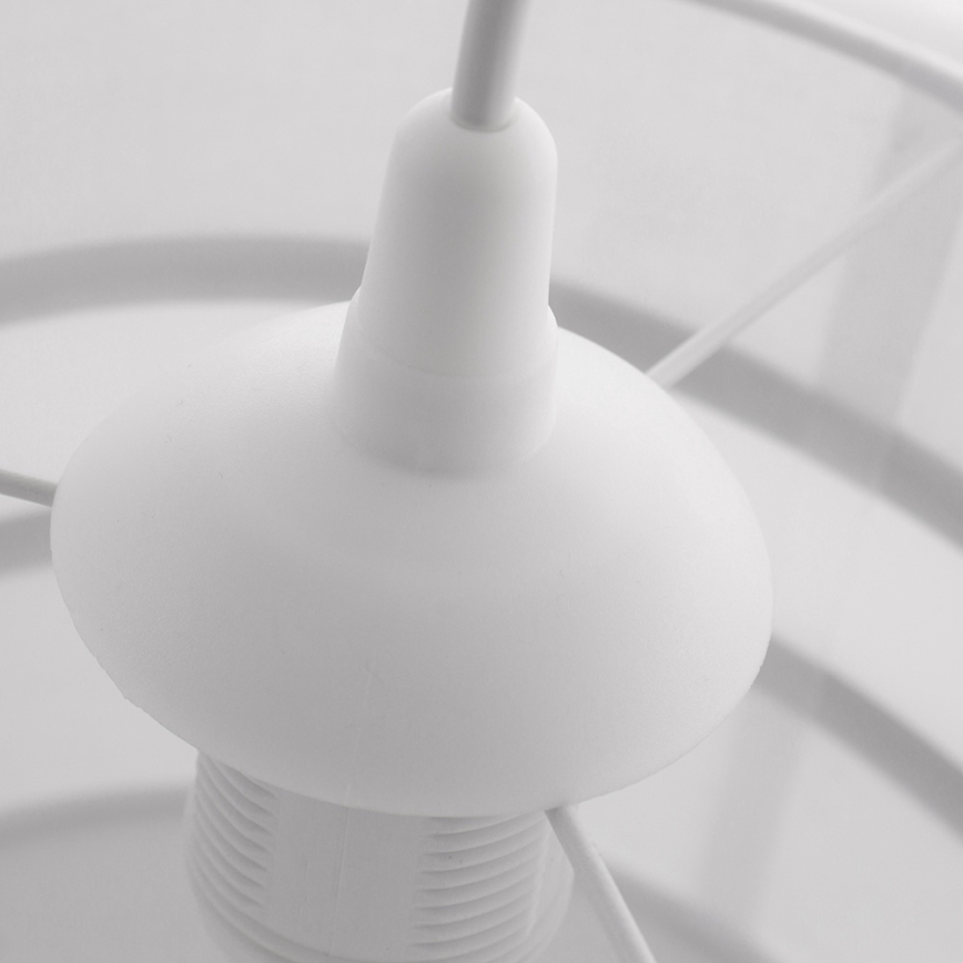 Luster na sajli CORAL S 1xE27/60W/230V bela