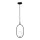 Luster na sajli CORDEL 1xG9/28W/230V crno