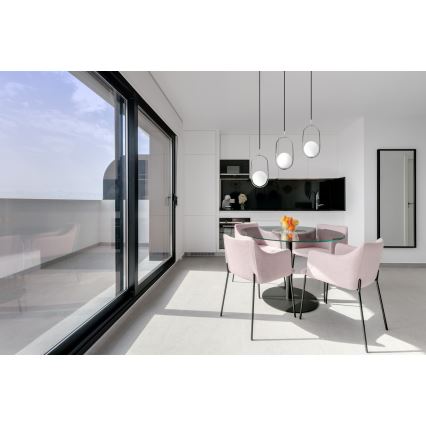 Luster na sajli CORDEL 1xG9/28W/230V sjajni hrom