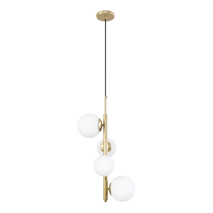 Luster na sajli CORDEL 4xG9/20W/230V zlatna