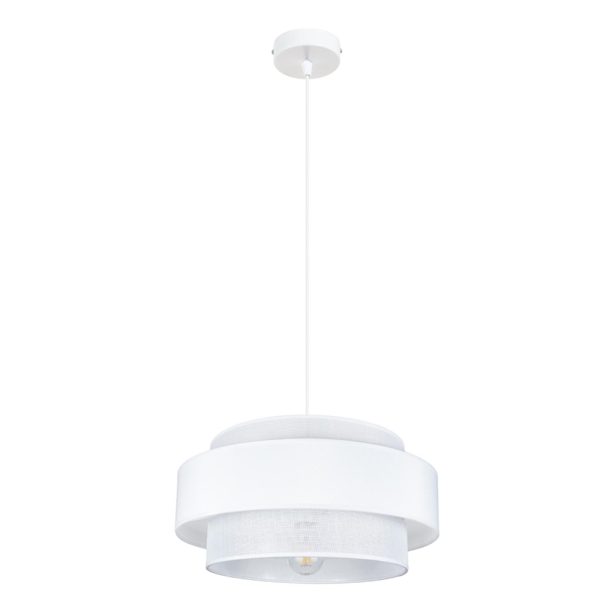 Luster na sajli CORSA 1xE27/60W/230V bela