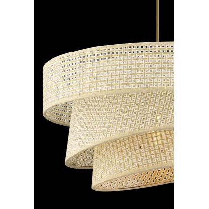 Luster na sajli COUPER 1xE27/60W/230V krem