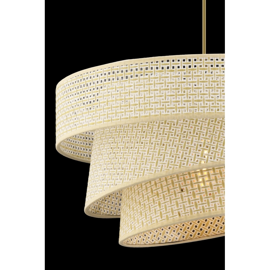 Luster na sajli COUPER 1xE27/60W/230V krem