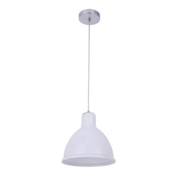 Luster na sajli CREATE 1xE27/11W/230V bela