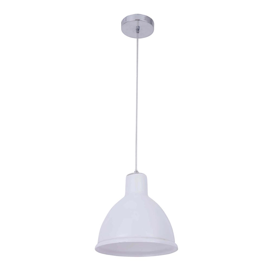 Luster na sajli CREATE 1xE27/11W/230V bela