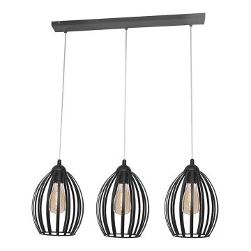 Luster na sajli DALI 3xE27/15W/230V