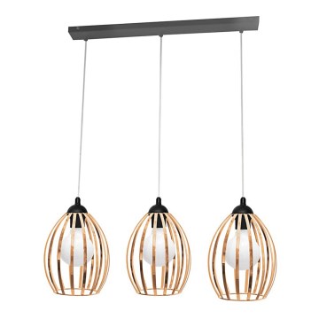 Luster na sajli DALI 3xE27/15W/230V