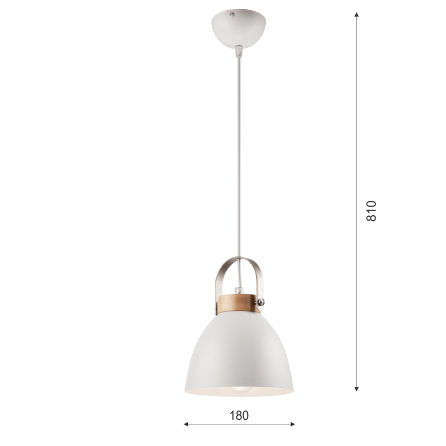 Luster na sajli DANIELLE 1xE27/60W/230V bukva