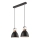 Luster na sajli DANIELLE 2xE27/60W/230V bukva