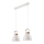 Luster na sajli DANIELLE 2xE27/60W/230V bukva
