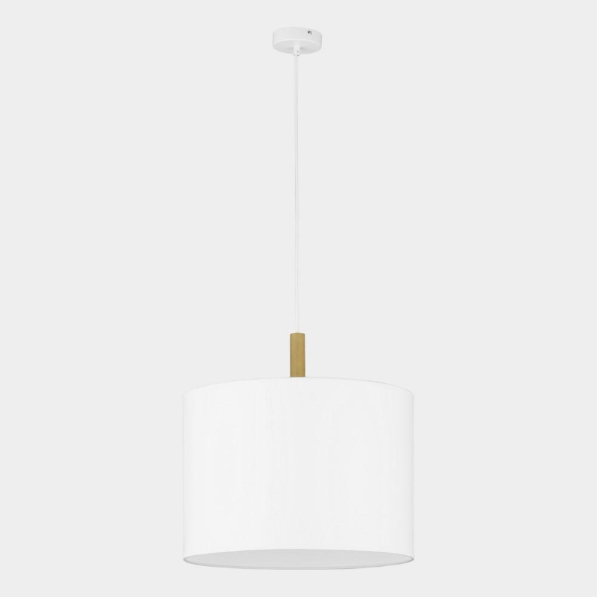 Luster na sajli DEVA 1xE27/25W/230V bela
