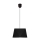 Luster na sajli DIAMENT 1xE27/60W/230V crno