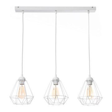 Luster na sajli DIAMENT MINI 3xE27/60W/230V