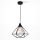 Luster na sajli DIAMOND 1xE27/60W/230V 30 cm