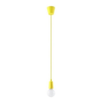 Luster na sajli DIEGO 1xE27/60W/230V žuta