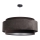 Luster na sajli DOBLO 1xE27/60W/230V pr. 60 cm braon/srebrno