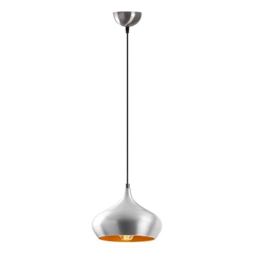 Luster na sajli DODO 1xE27/40W/230V matni hrom