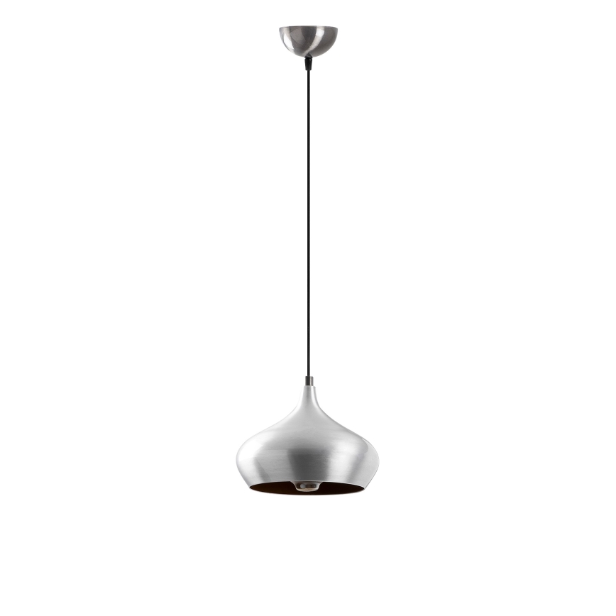 Luster na sajli DODO 1xE27/40W/230V matni hrom