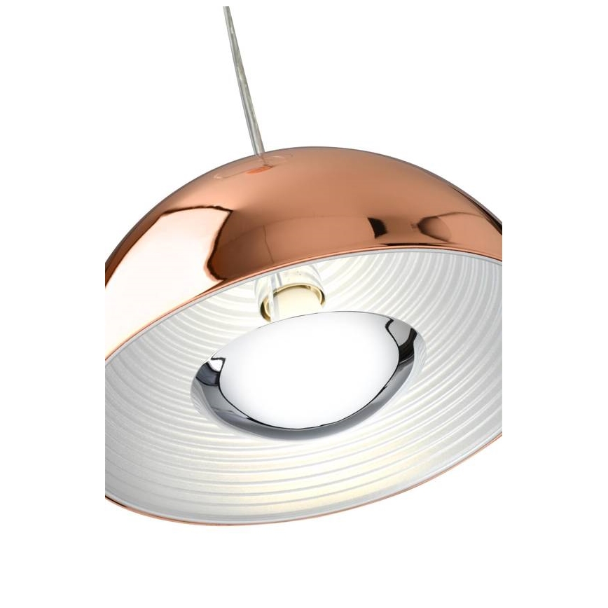 Luster na sajli DORADA 1xE27/60W/230V bakreno