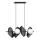 Luster na sajli DRIFTON 4xE14/10W/230V crno