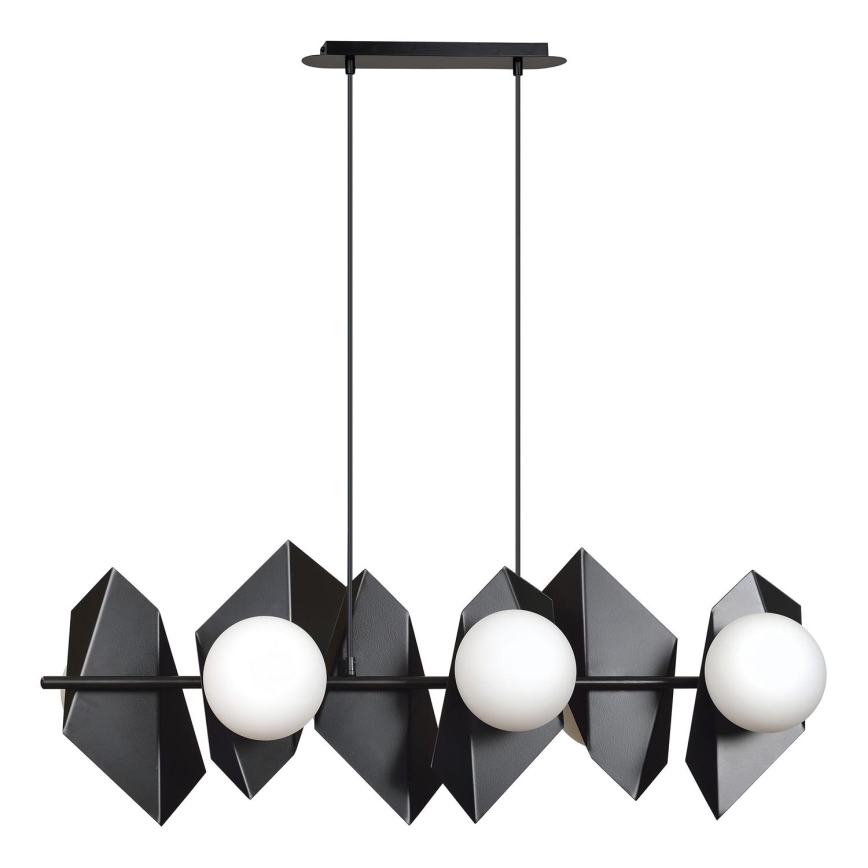 Luster na sajli DRIFTON 6xE14/10W/230V crno