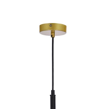 Luster na sajli DUO 3xE14/40W/230V zlatna/crno