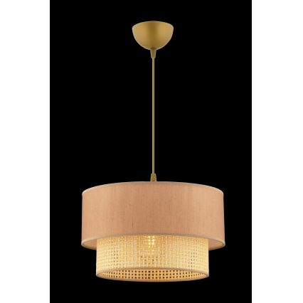 Luster na sajli ECHO 1xE27/60W/230V bež