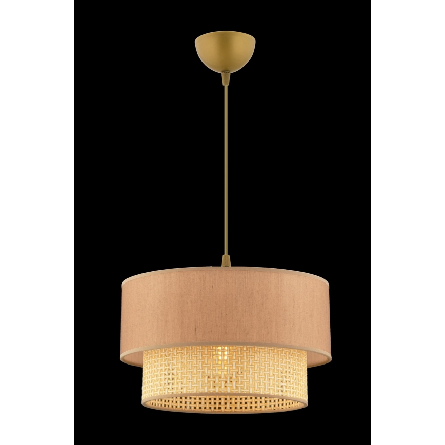 Luster na sajli ECHO 1xE27/60W/230V bež