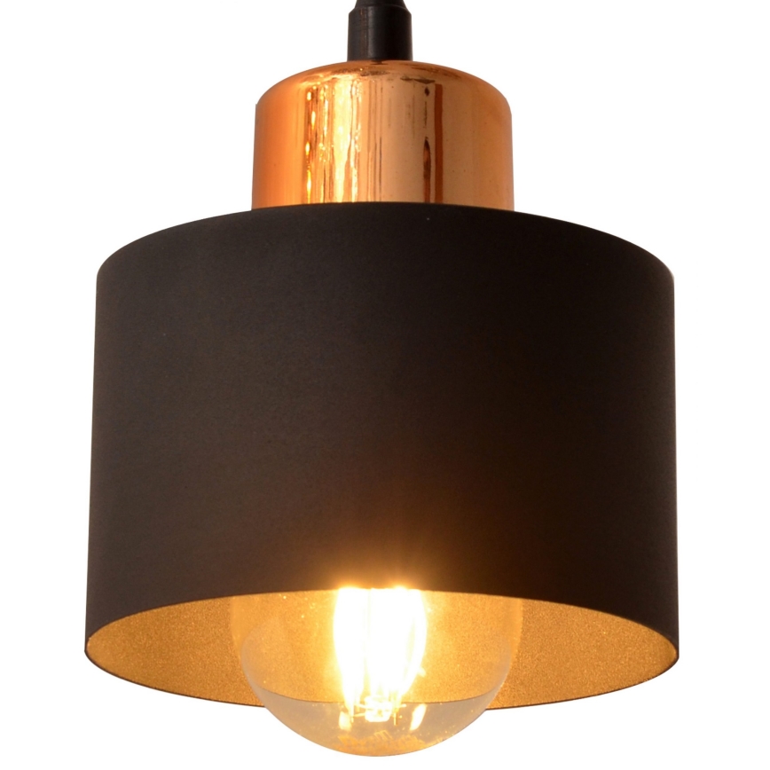 Luster na sajli EDISON 3xE27/15W/230V