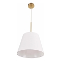 Luster na sajli ELENA 1xE27/20W/230V bela