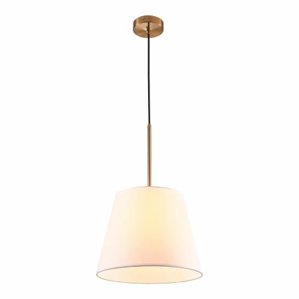 Luster na sajli ELENA 1xE27/20W/230V bela