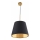 Luster na sajli ELENA 1xE27/20W/230V crno
