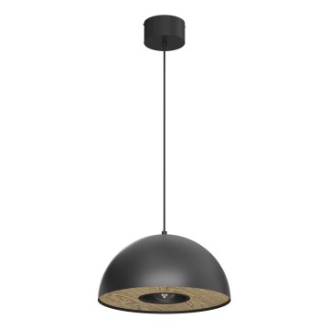 Luster na sajli ELGUND 1xE27/15W/230V pr. 35 cm crno