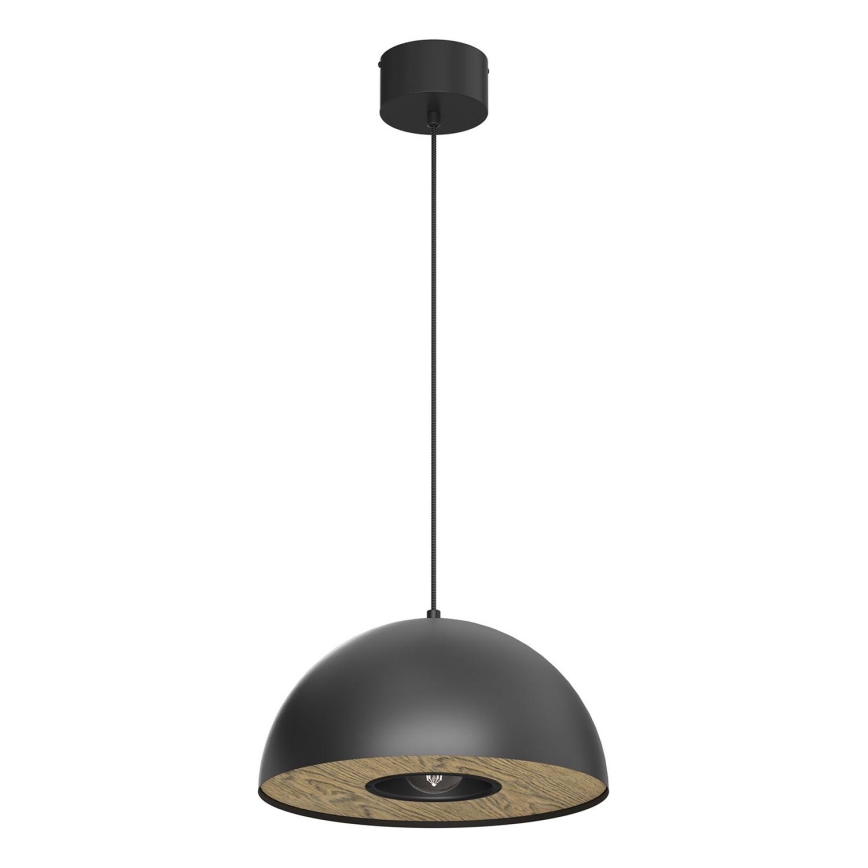 Luster na sajli ELGUND 1xE27/15W/230V pr. 35 cm crno
