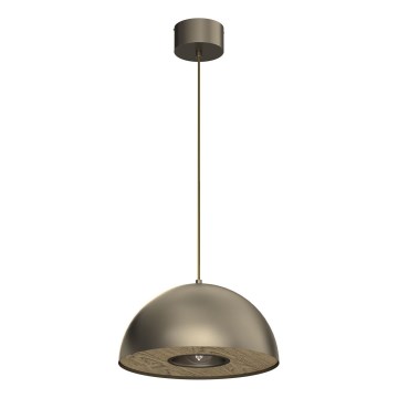 Luster na sajli ELGUND 1xE27/15W/230V pr. 35 cm mesing