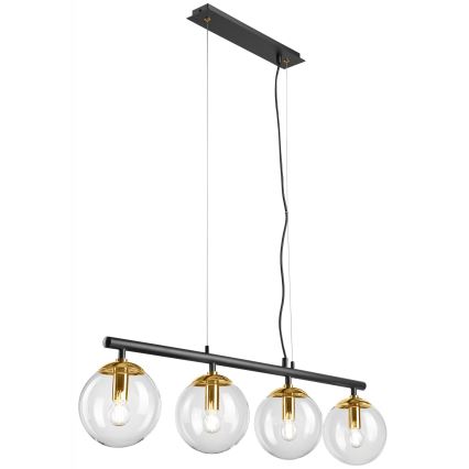 Luster na sajli ELOISE 4xE14/15W/230V