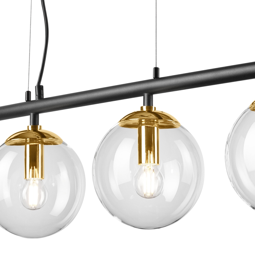 Luster na sajli ELOISE 4xE14/15W/230V