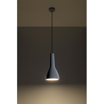 Luster na sajli EMPOLI 1xE27/15W/230V bela